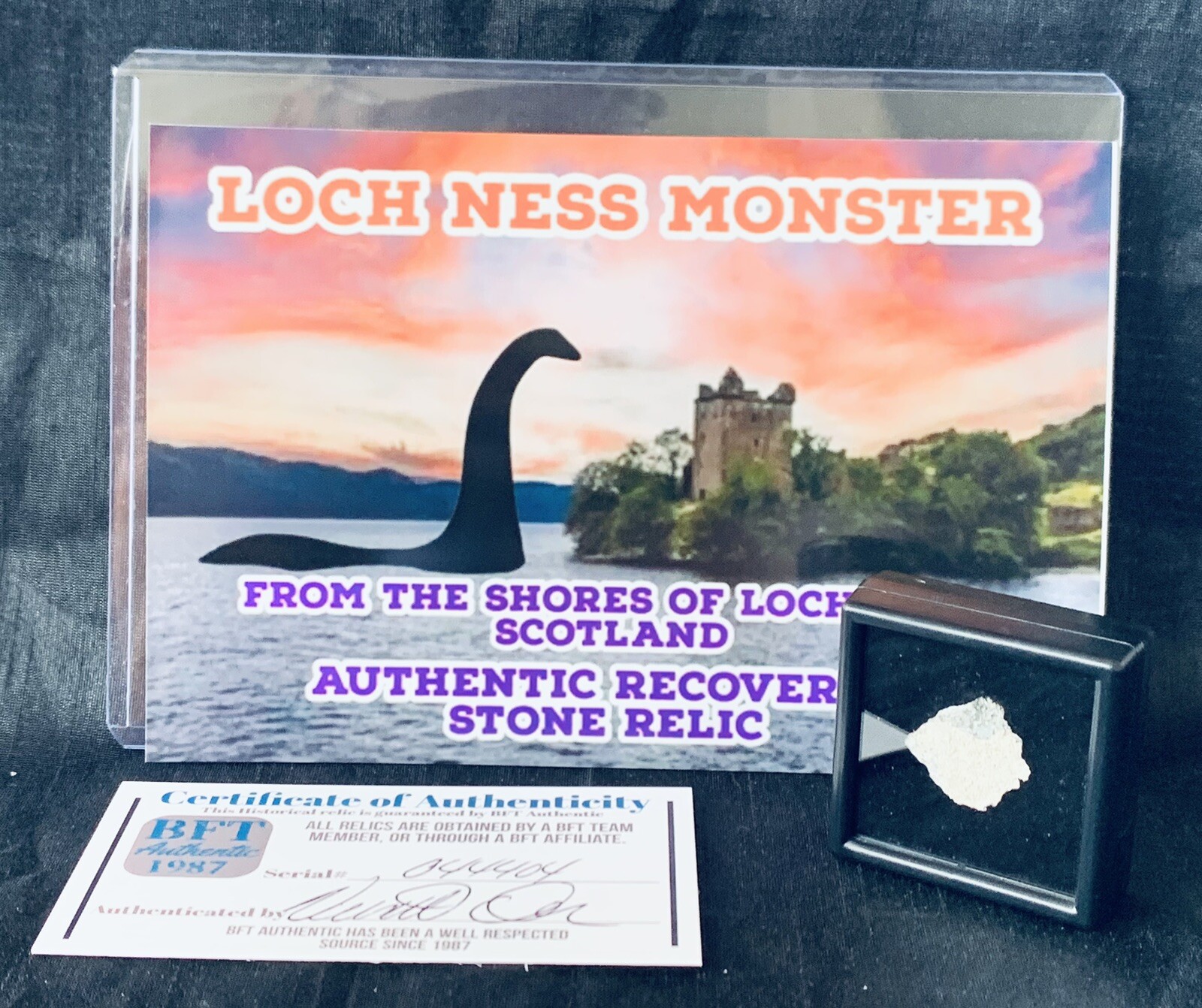 Loch Ness Monster Authentic Loch Ness Rock Scotland