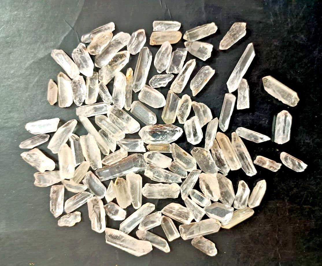 Natural Clear Quartz Crystal Points Terminated Wand Healing 20pcs Lot