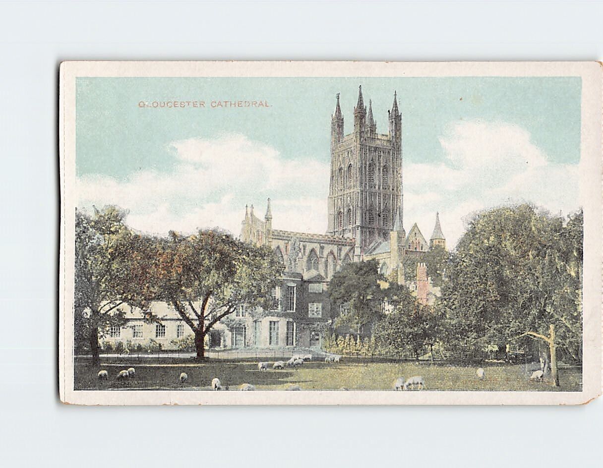 Postcard Gloucester Cathedral Gloucester England