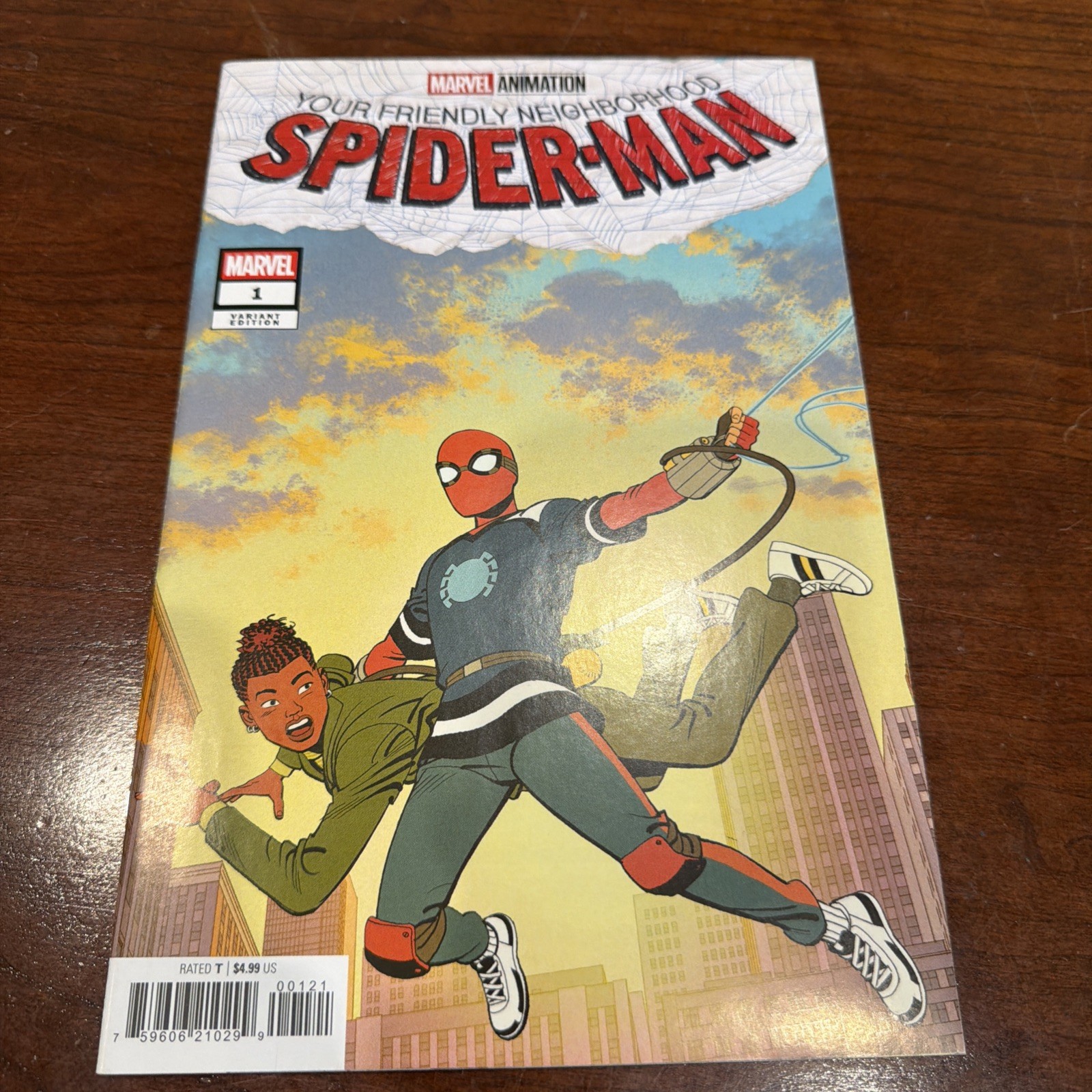 Your Friendly Neighborhood Spider-Man #1 Animation Variant 1st Printing Your Friendly Neighborhood Spider-Man #1 Animation Variant 1st Printing