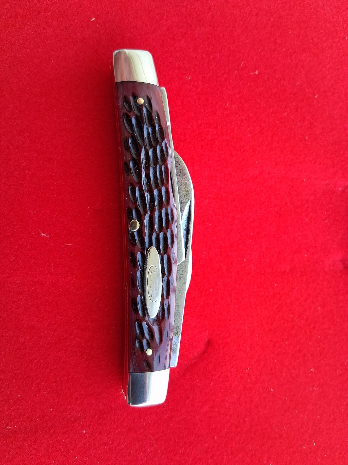 Vintage Case XX Knife---- 1920--40  RedBone --6488 --- Congress Pocket Knife