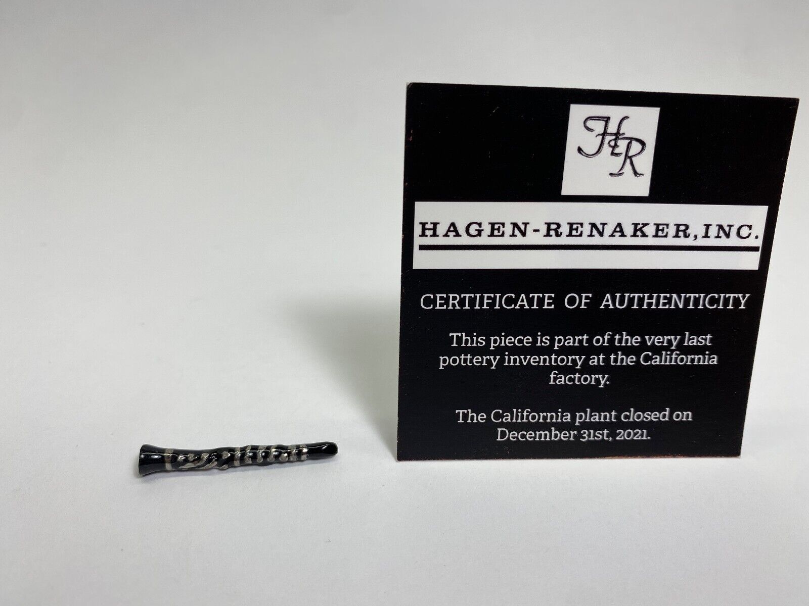 Hagen Renaker #361 3258 Toadally Brass Clarinet Last of the HR Factory Stock BIN