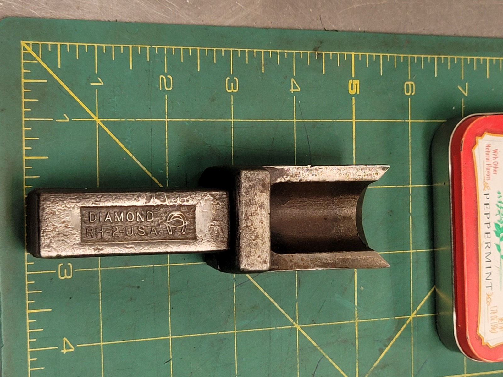 Antique Vintage Blacksmith Anvil Forge Bottom Swage Hardy Cutoff  Cutter Hammer