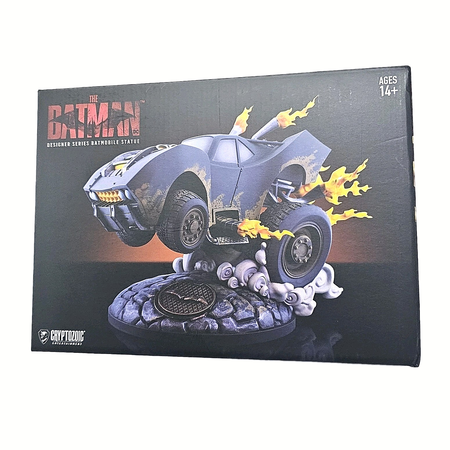 The Batman Designer Series Batmobile Statue Cryptozoic Entertainment
