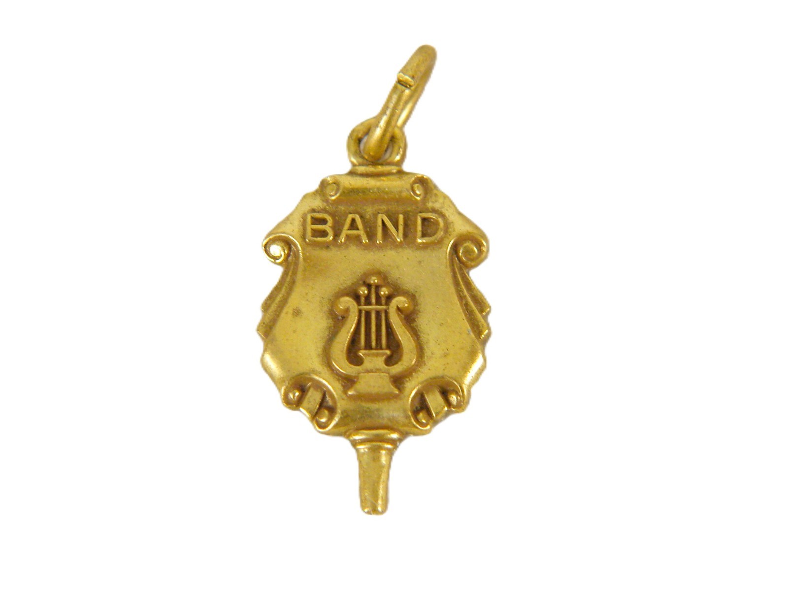 Vintage Josten\'s Band Award Charm Pendant