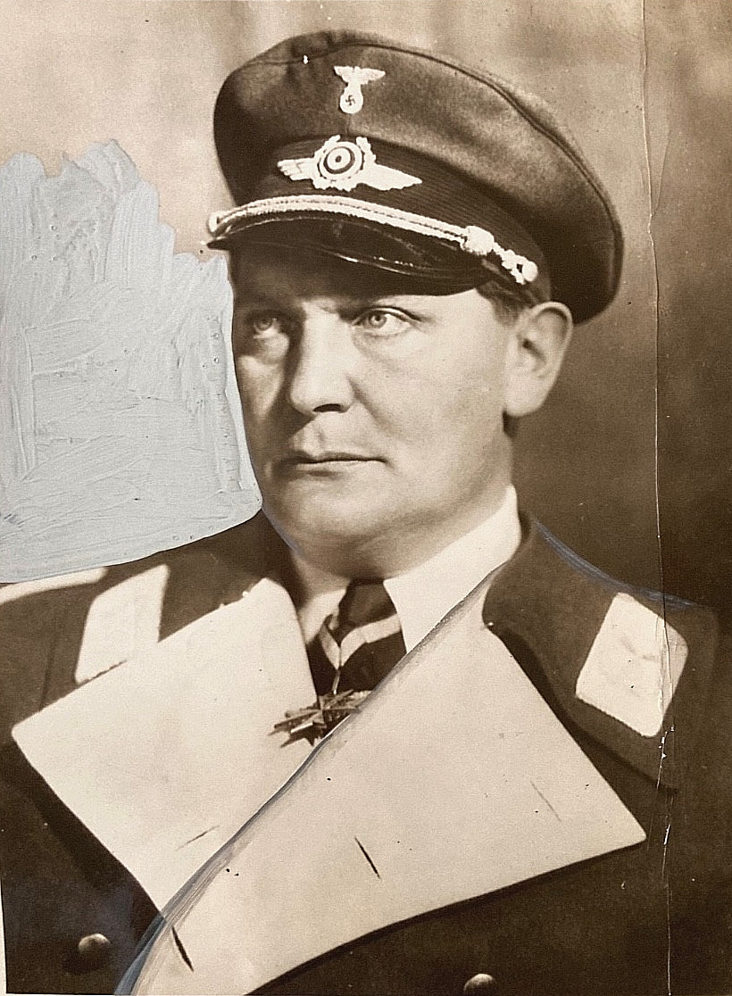 ORIGINAL  WW1 GERMAN FIGHTER ACE HERMANN GÖRING 1934 ASSOCIATED PRESS PHOTO