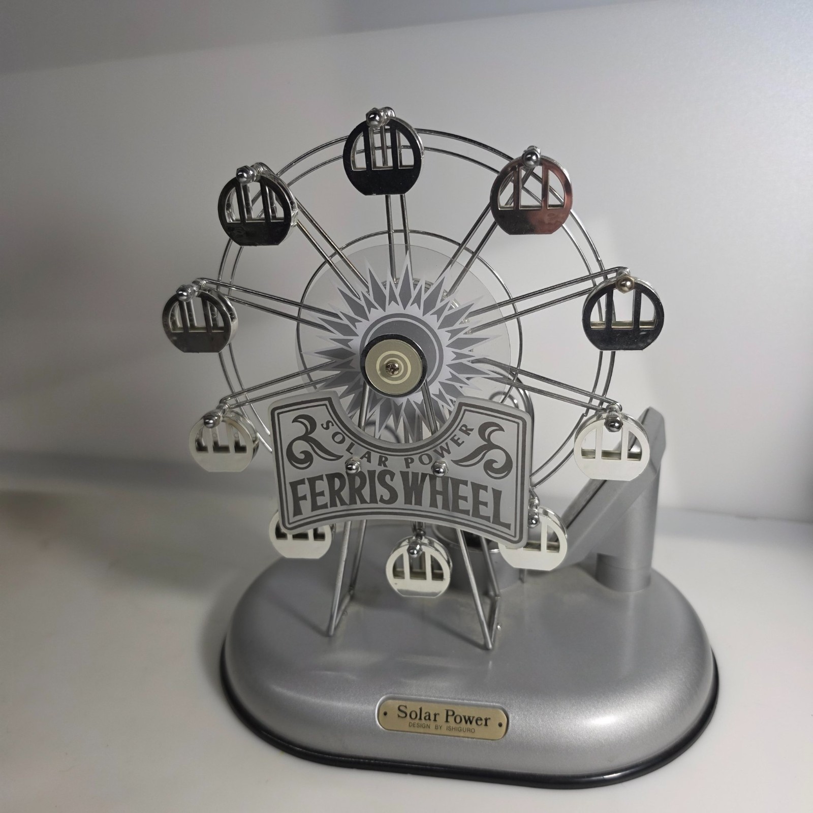 Ishiguro Solar Ferris Wheel Working Needs Bulb Taiwan As Seen In Baby Einstein Ishiguro Solar Ferris Wheel Working Needs Bulb Taiwan As Seen In Baby Einstein
