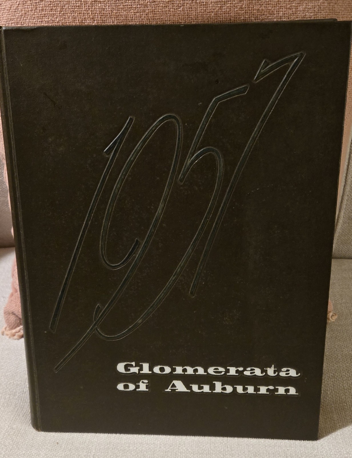 Vintage 1957 Auburn University Tigers Glomerata Yearbook Clean Not Marked In