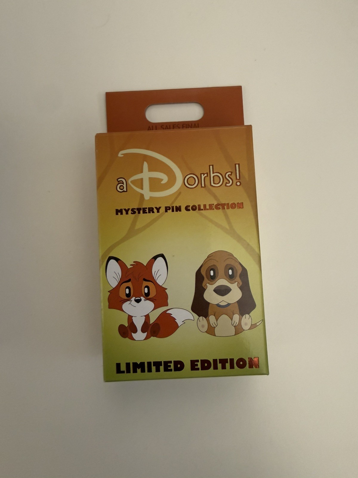 Disney WDI MOG - Fox And The Hound - Single Adorbs Pin Box - IN HAND