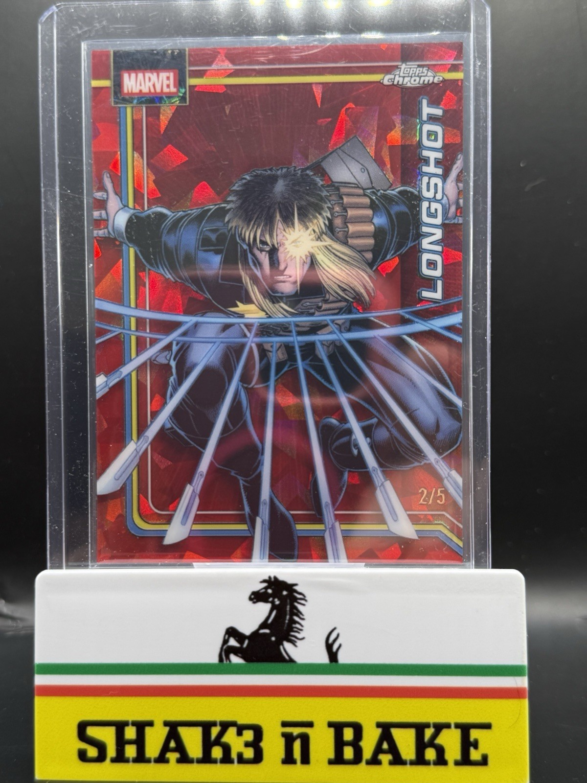 2026 Topps Chrome Sapphire LongShot Red Refractor /5