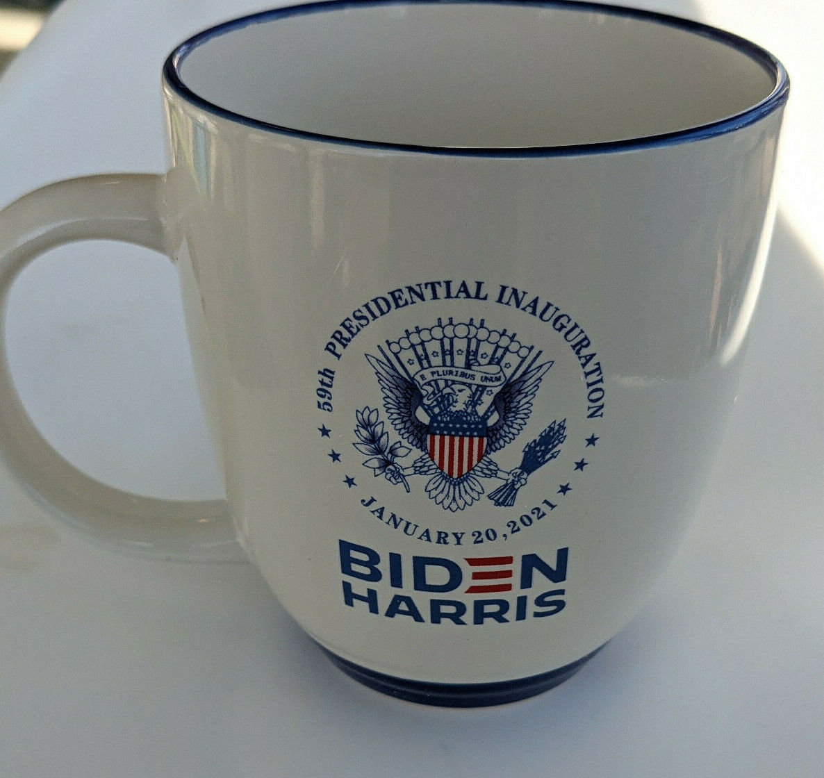 Biden Harris 59th Presidential Inauguration Coffee Mug January 20, 2021 NEW 