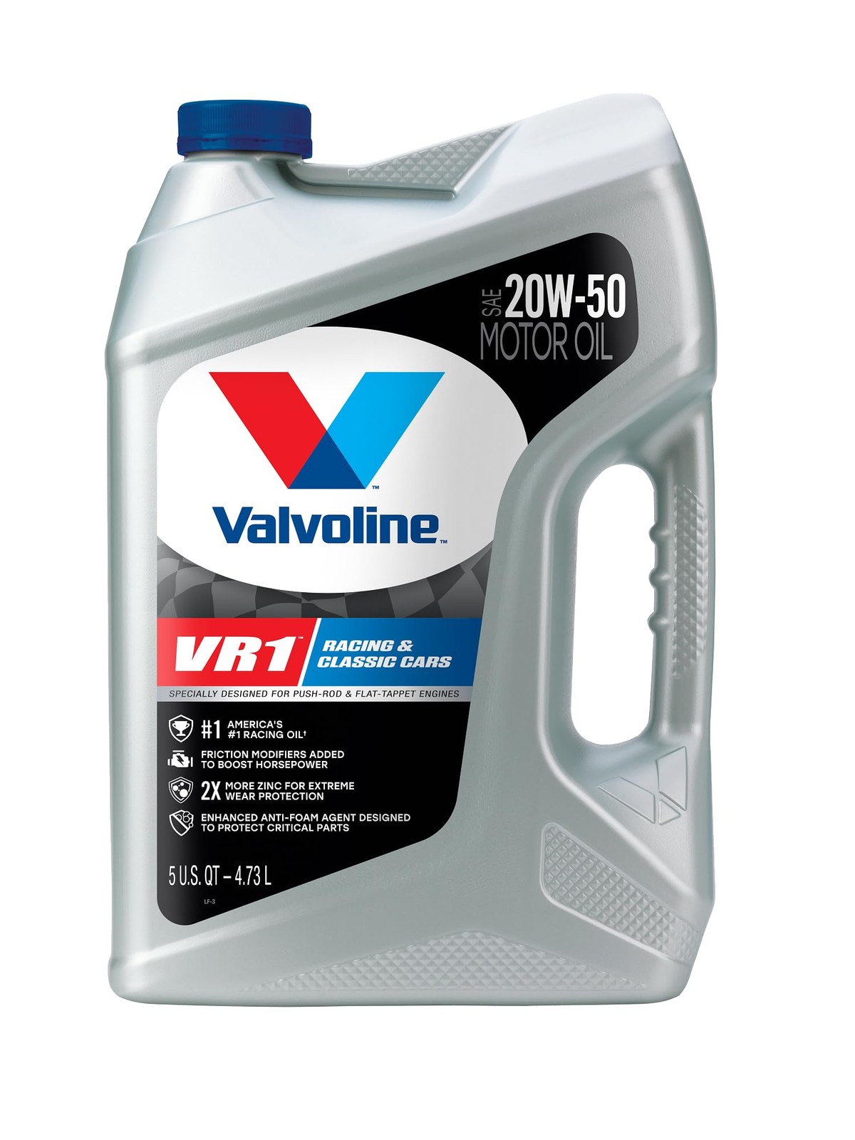 Valvoline Vr1 Racing Sae 20W-50 Motor Oil 5 Qt
