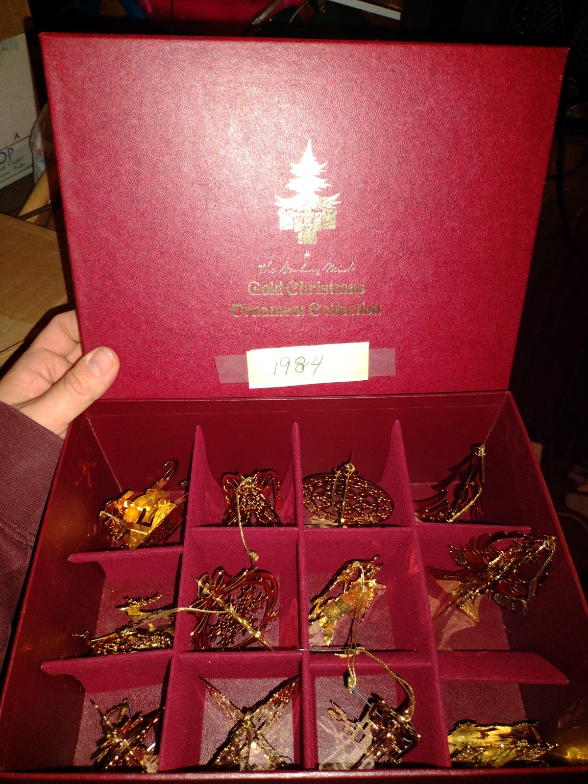 1984 Danbury mint ornaments 