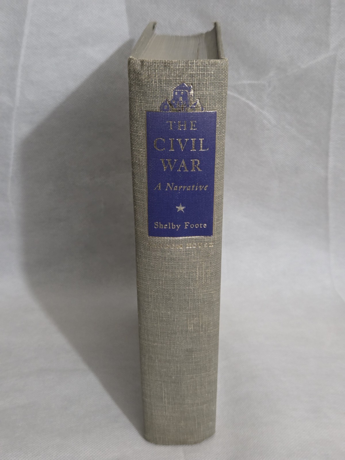 1958 Shelby Foote Civil War Volume 1 - True First Edition, First Printing 1958 Shelby Foote Civil War Volume 1 - True First Edition, First Printing