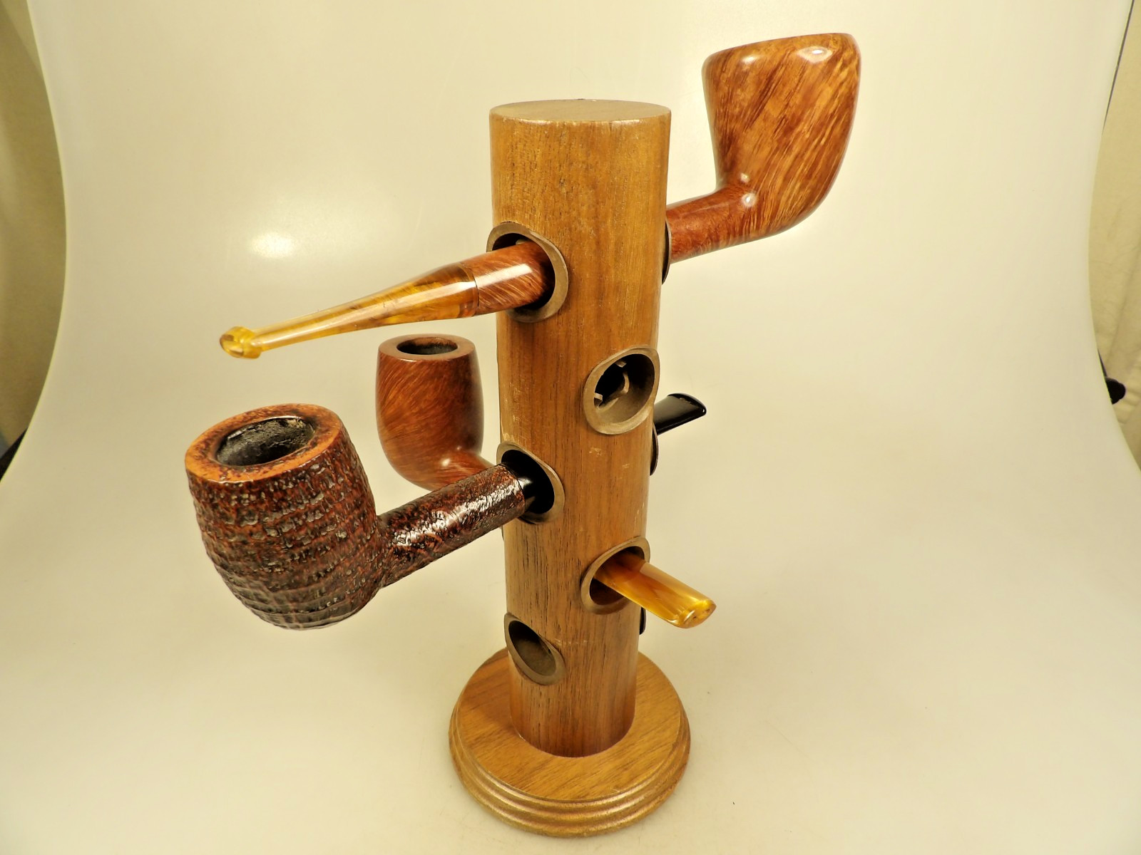 Decatur 4 Pipe Tower Stand for Table or Desk Top Placing