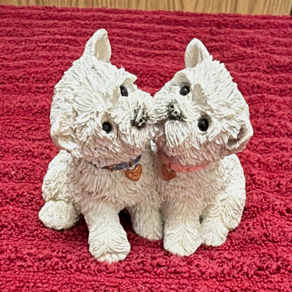 Lenox West Highland White Terrier Westie Dog Pair Figurine Sweethearts
