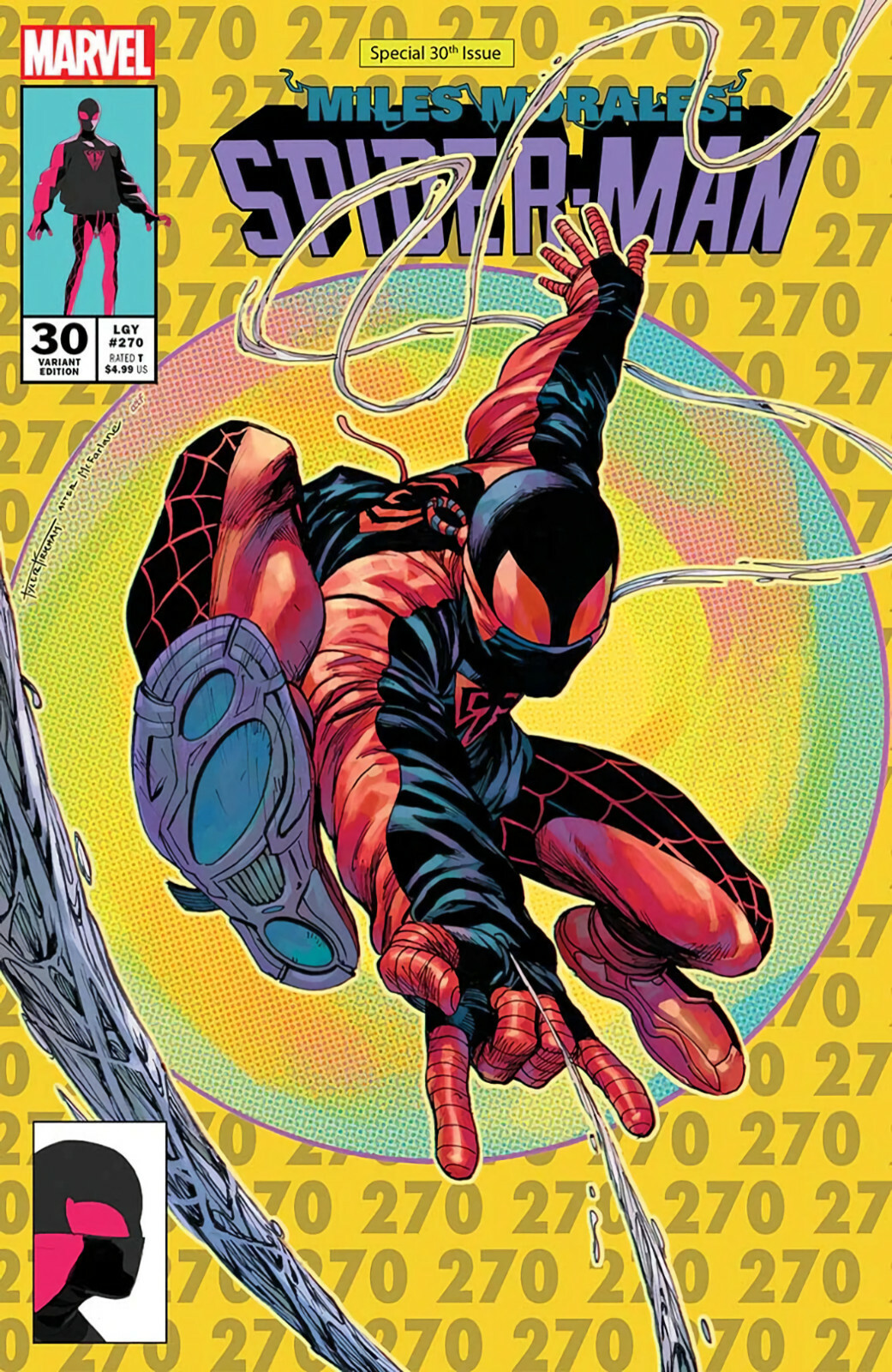 MILES MORALES: SPIDER-MAN #30 (ROBERT KIRKHAM EXCLUSIVE TODD MCFARLANE ASM #300)
