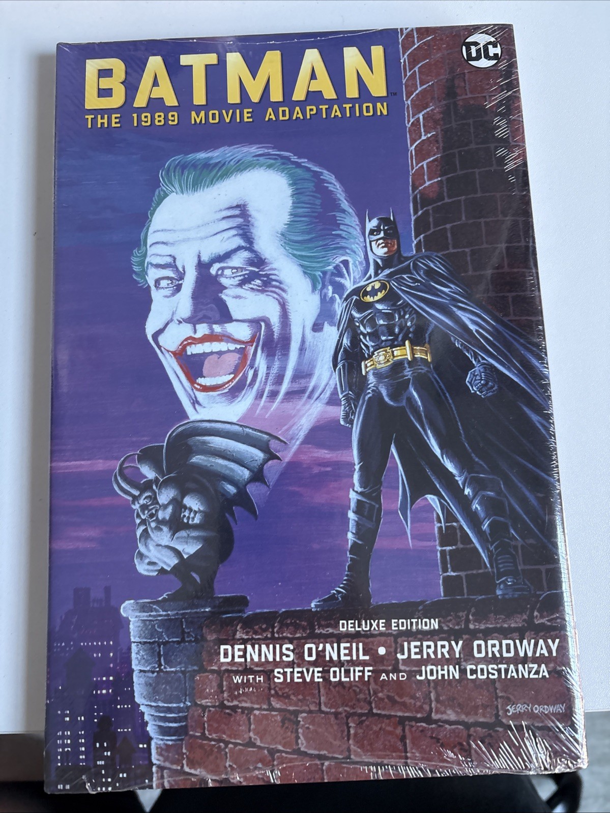 BATMAN The 1989 Movie Adaptation Deluxe Edition Hardcover Brand New Shrinkwrappe