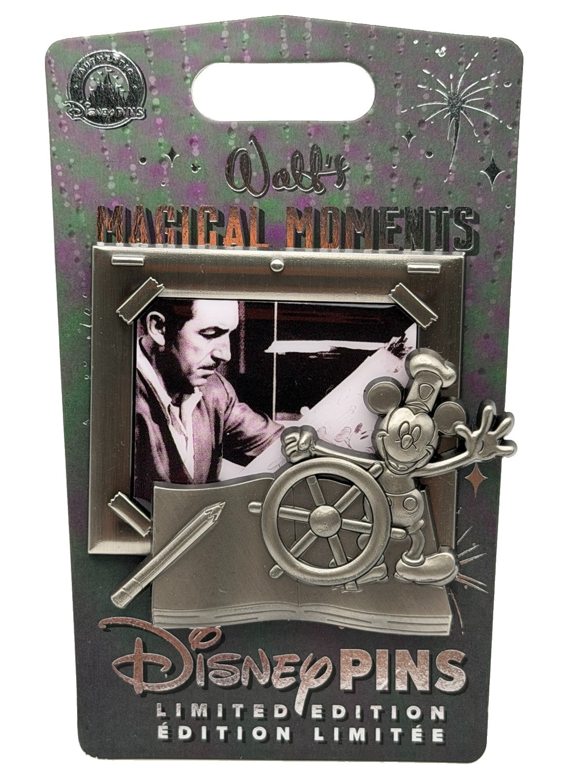 Disney Walt’s Magical Moments Series Pin 2026 Steam Boat Mickey #1 of 12 LE 2500
