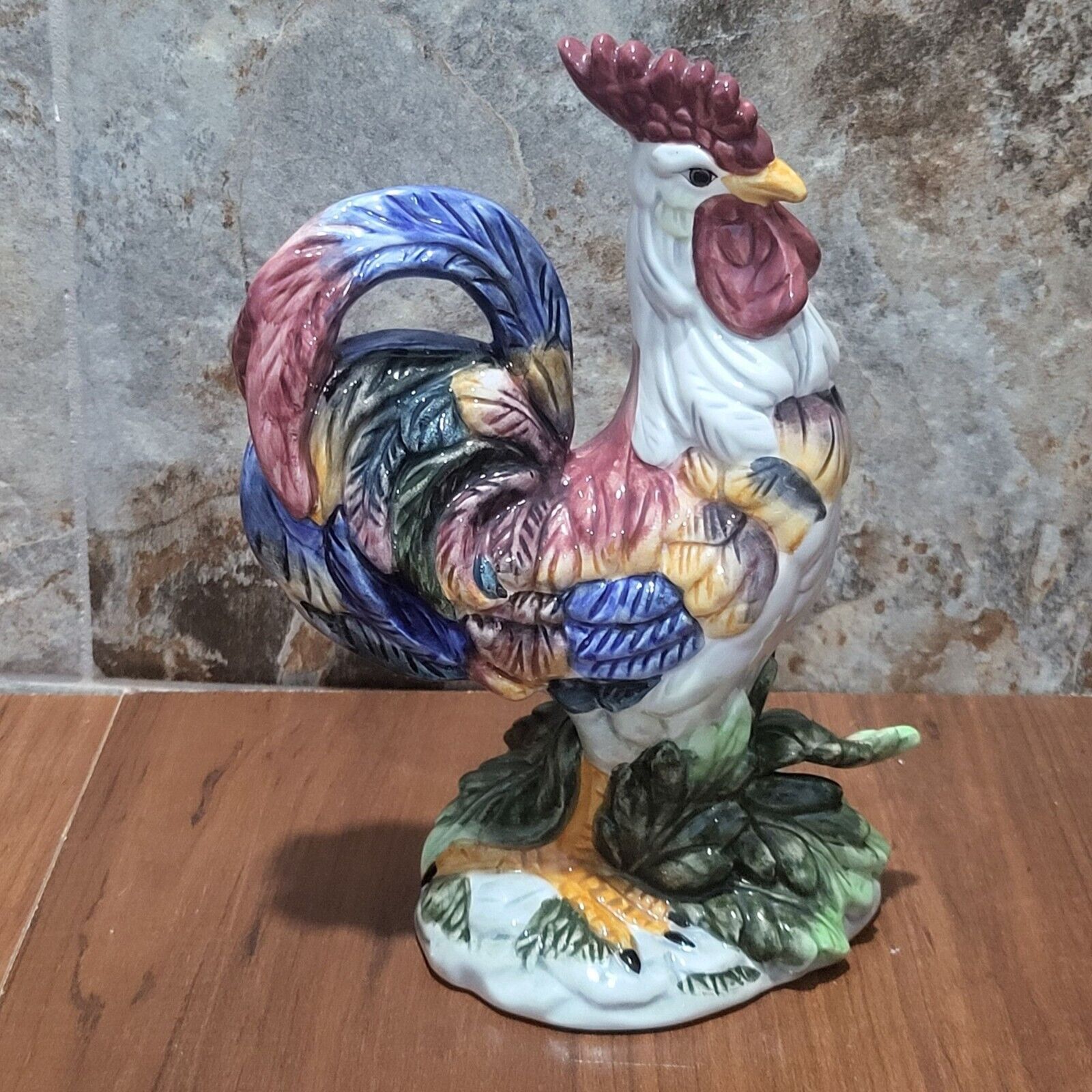 Rooster Ceramic Figurine Home Decor