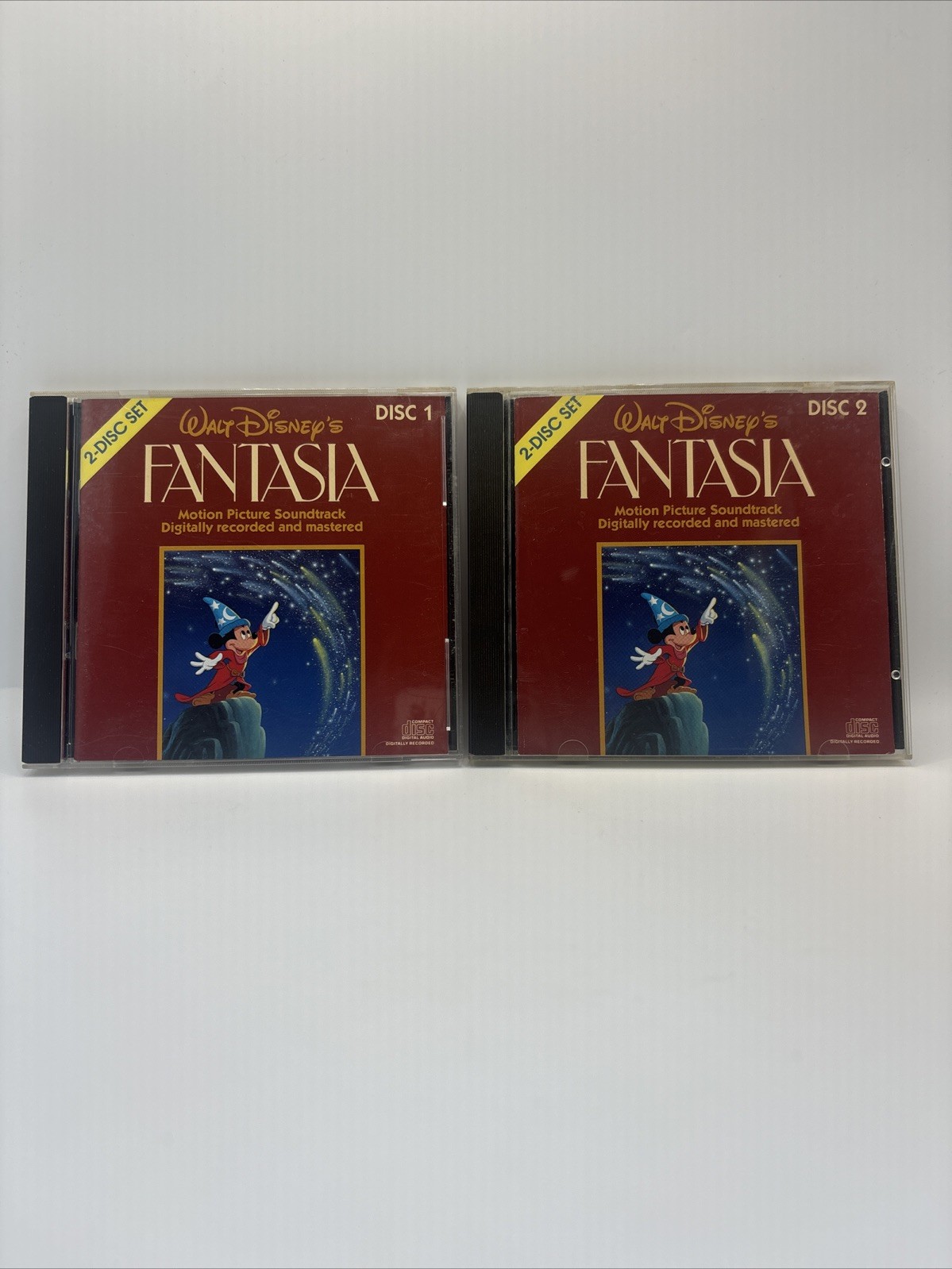 Vintage Walt Disney\'s Fantasia Motion Picture Soundtrack 2 Disc Set (1982) Vintage Walt Disney\'s Fantasia Motion Picture Soundtrack 2 Disc Set (1982)