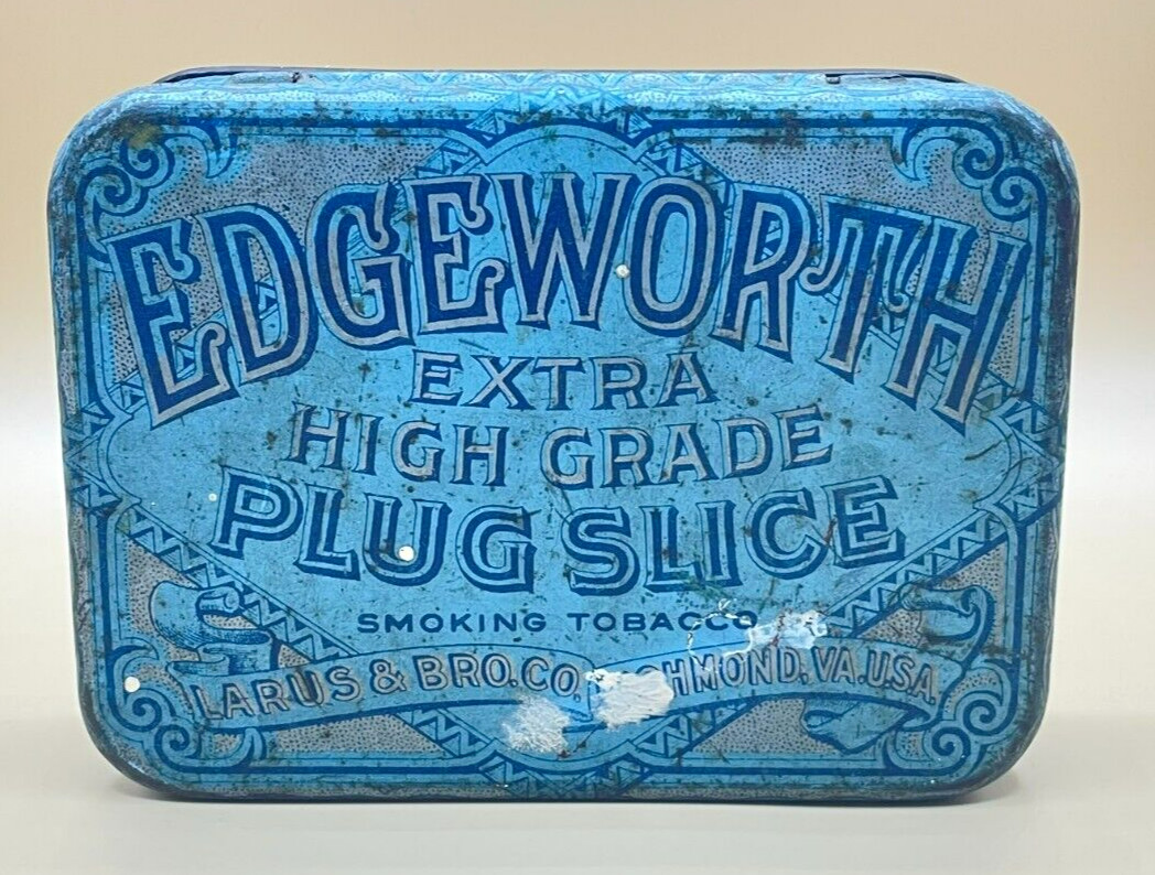 Edgeworth Extra High Grade Plug Slice Smoking Tobacco Tin