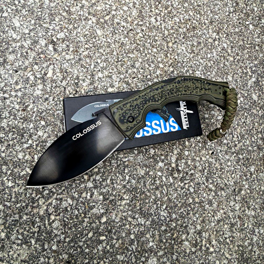 Cold Steel Colossus CTS-XHP OLD SCHOOL Model DLC coating G-10