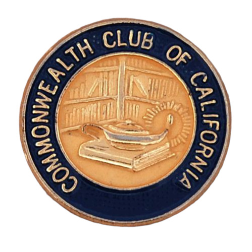 Commonwealth Club Of California Lapel Hat Pin