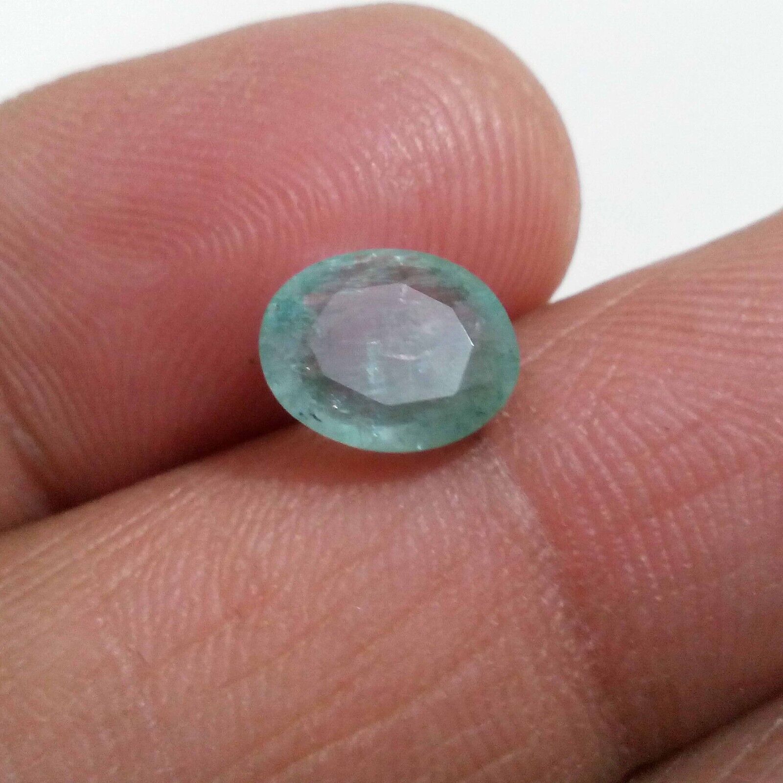 Excellent Colombian Emerald Oval 2.20 Crt Unique Green Faceted Loose Gemstone