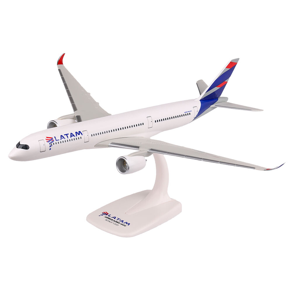 PPC LATAM Airlines Airbus A350-900 Desk Top Display 1/200 Jet Model Airplane