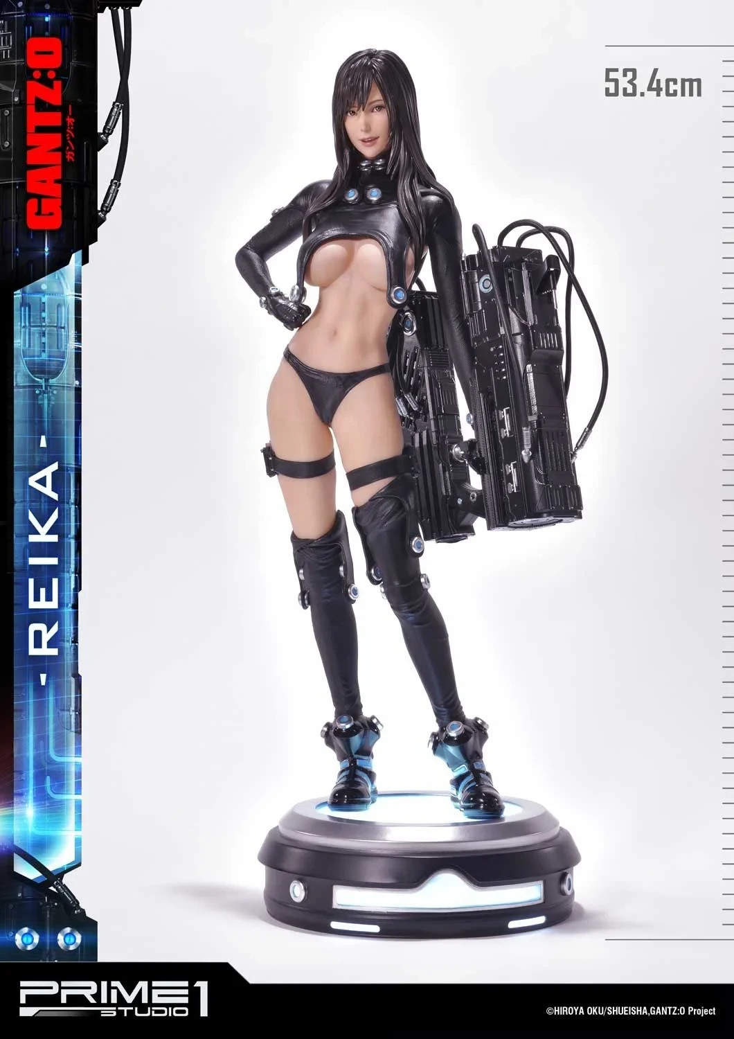 Prime 1 Studio Gantz Reika Shimohira LED Light Up 1/4 Scale Resin Statue Gantz:O
