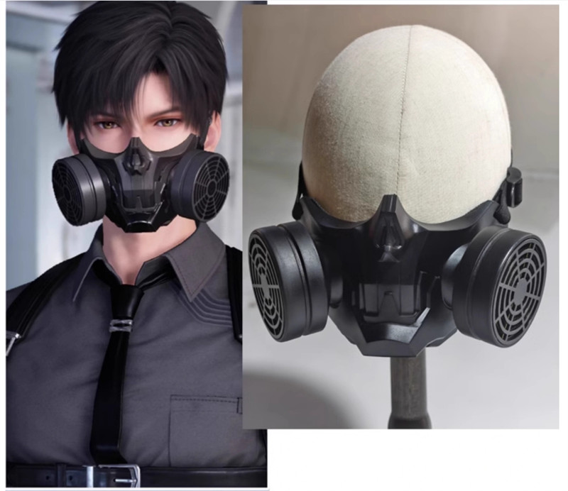 Love And Deep Space Respirator Mask Qin Che Shen Xing Hui Mask Cosplay Prop