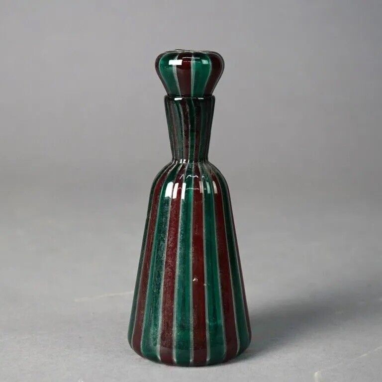 Venetian Murano Style Art Glass Perfume Scent Bottle