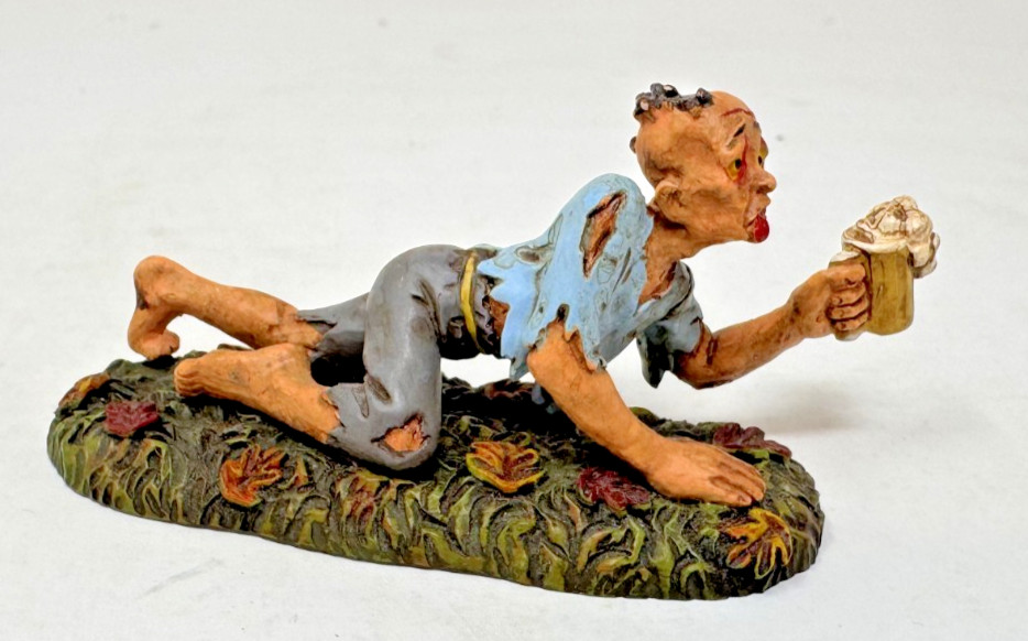 Dept 56 Zombie Pub Crawl Halloween Snow Village 4036601  2014 No Box
