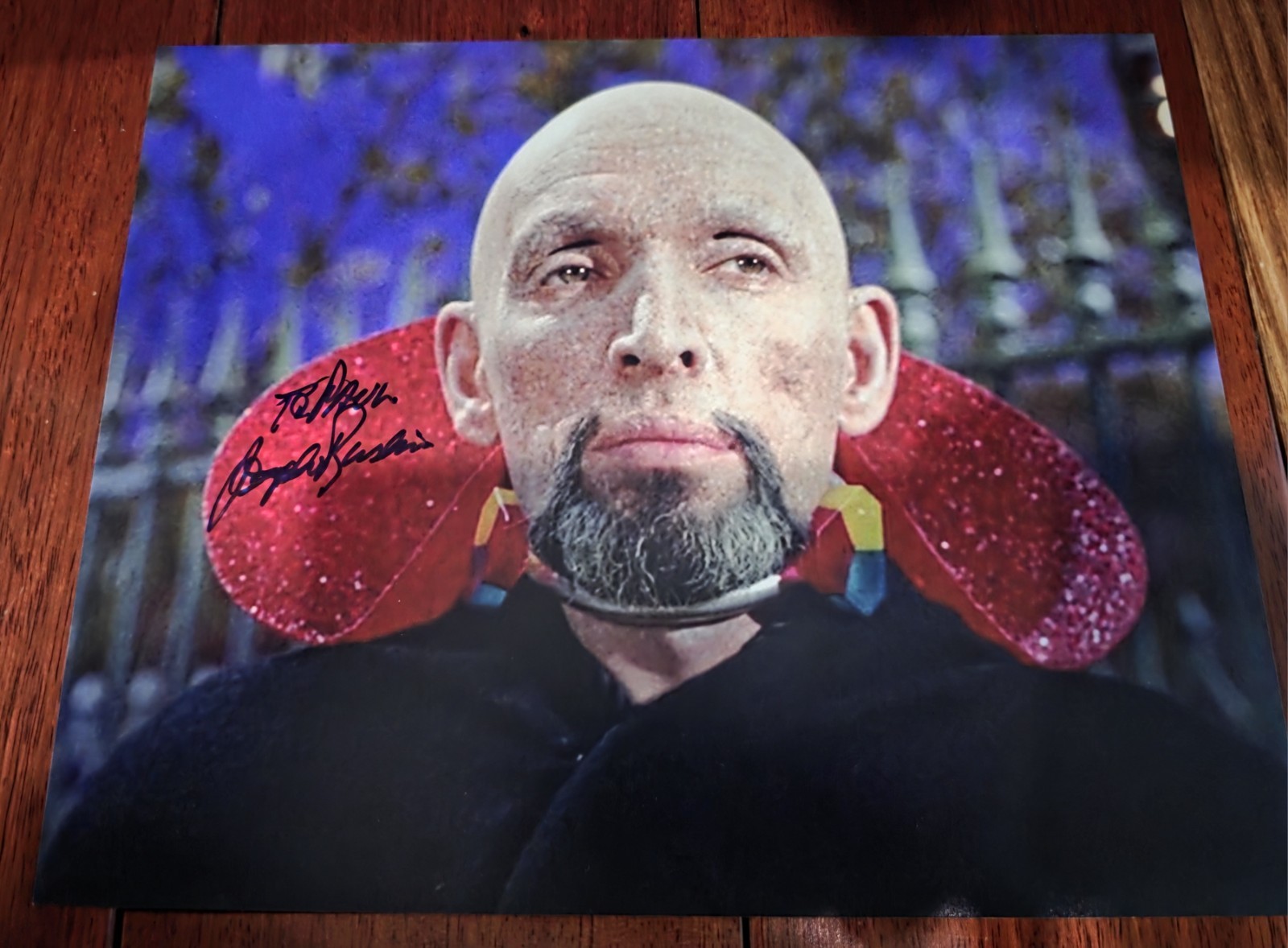 JOSEPH RUSKIN SIGNED AUTOGRAPHED COLOR 8X10 STAR TREK PHOTO TO PAUL
