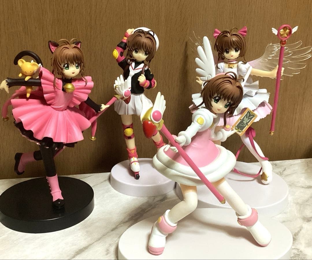 Cardcaptor Sakura Special Figure Set 4 Pieces Collectible Anime Authentic Japan