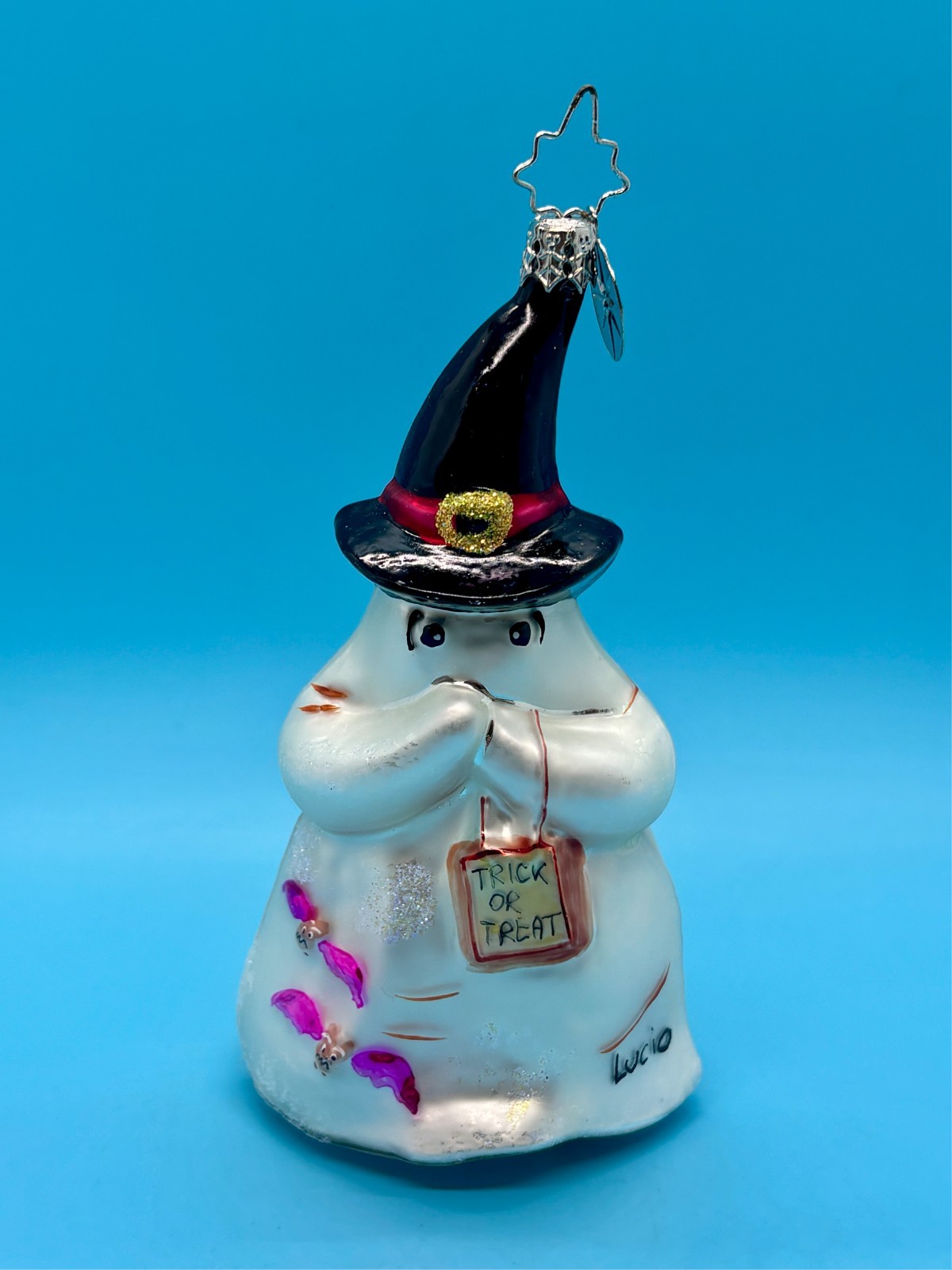 RARE Radko Lucio Trick Or Treat Ghost Ornament – EUC