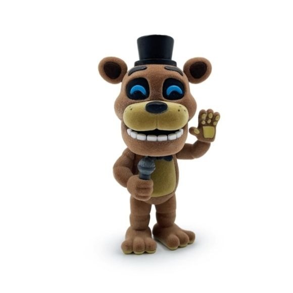 Yootooz FNAF Freddy Flocked Vinyl Figure Yootooz FNAF Freddy Flocked Vinyl Figure