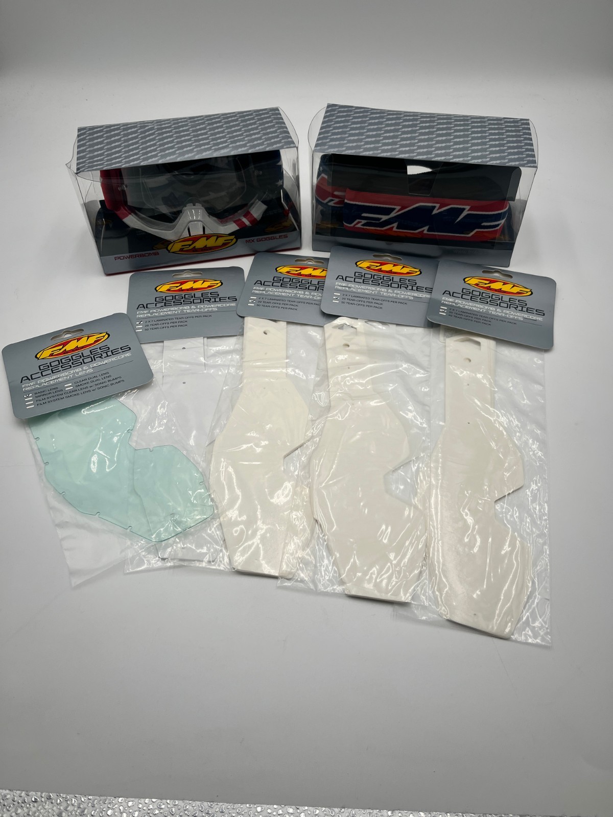 Lot of FMF POWERBOMB Racing equitment