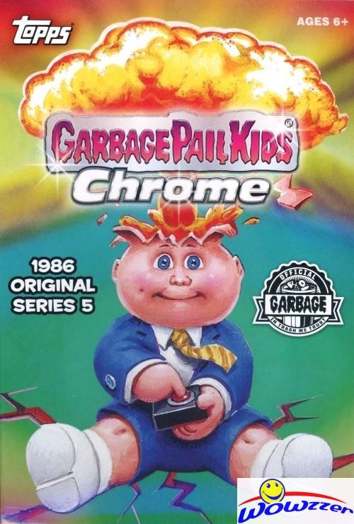 2022 Topps Garbage Pail Kids CHROME Series 5 EXCLUSIVE Factory Sealed HANGER Box