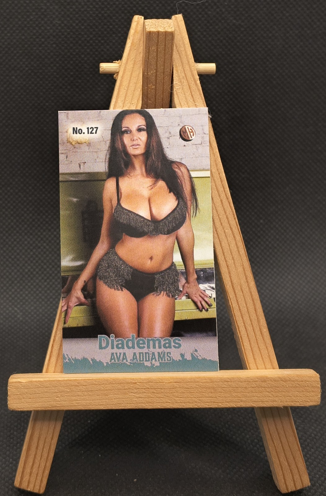 Ava Addams 2/3 Millhouse Tobacco Diademas #127 Rare Mini Trading Card