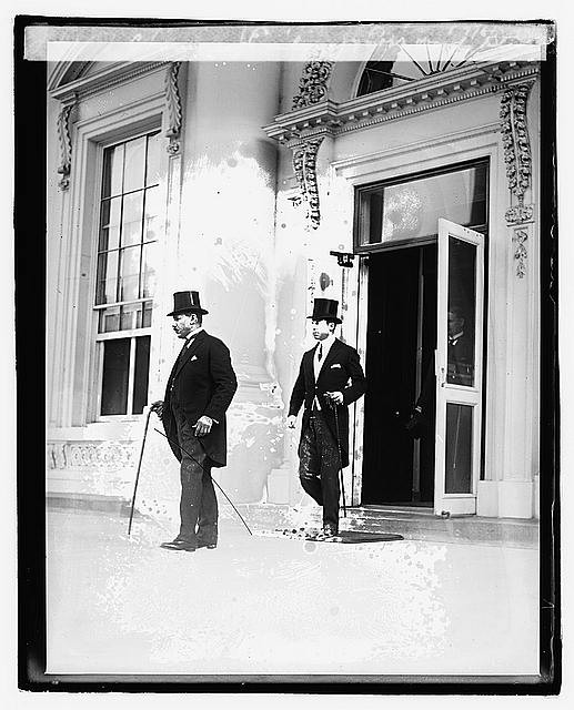 Photo:Emiliano Chamorro Robert Woods Bliss Washington DC 1921 Top Hat Men