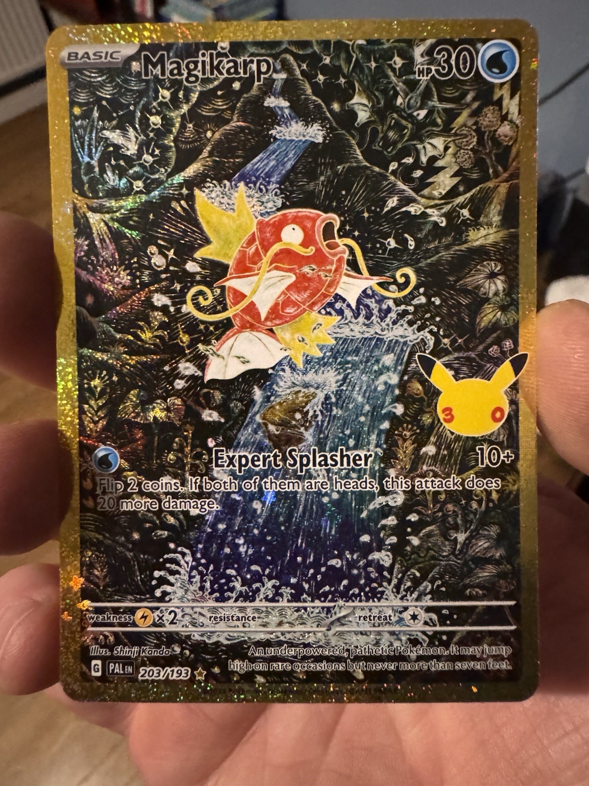 Magikarp 203/193 30th Celebration Classic Collection Pokémon TCG NM/M