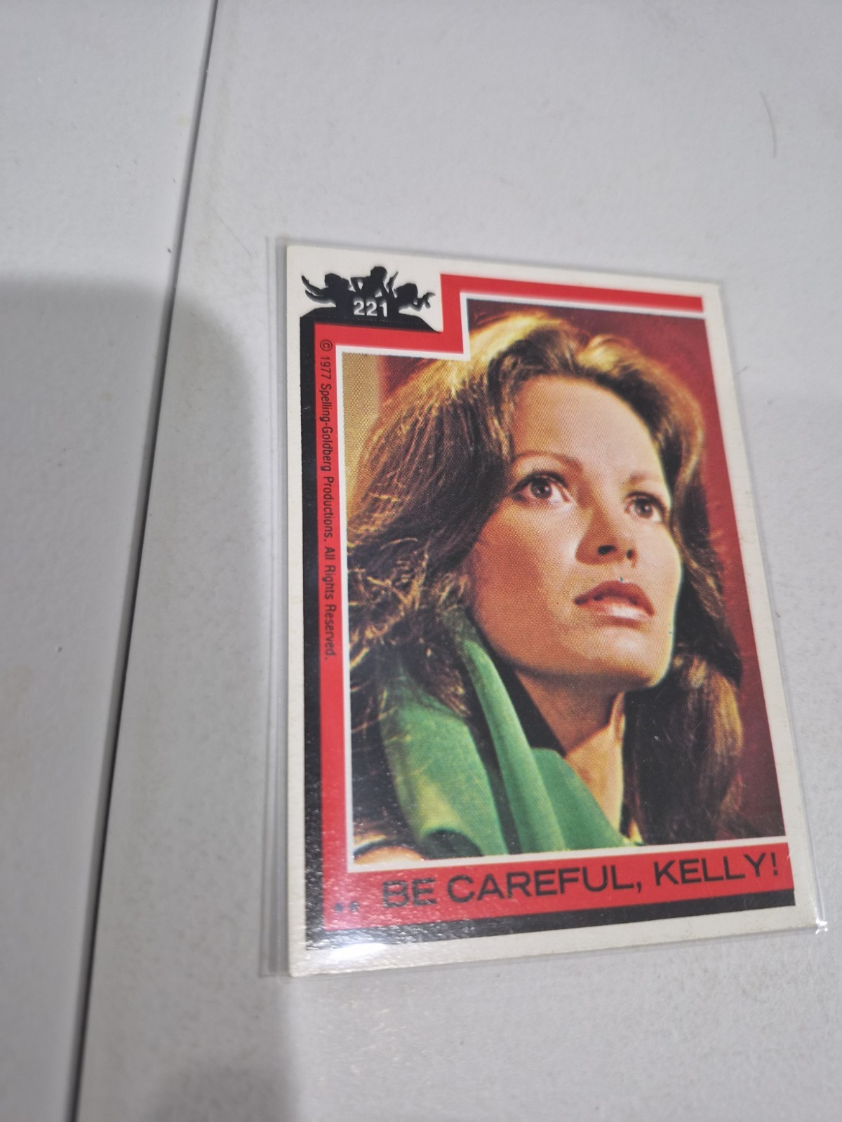 1977 Charlies Angels Topps Trading Card #221