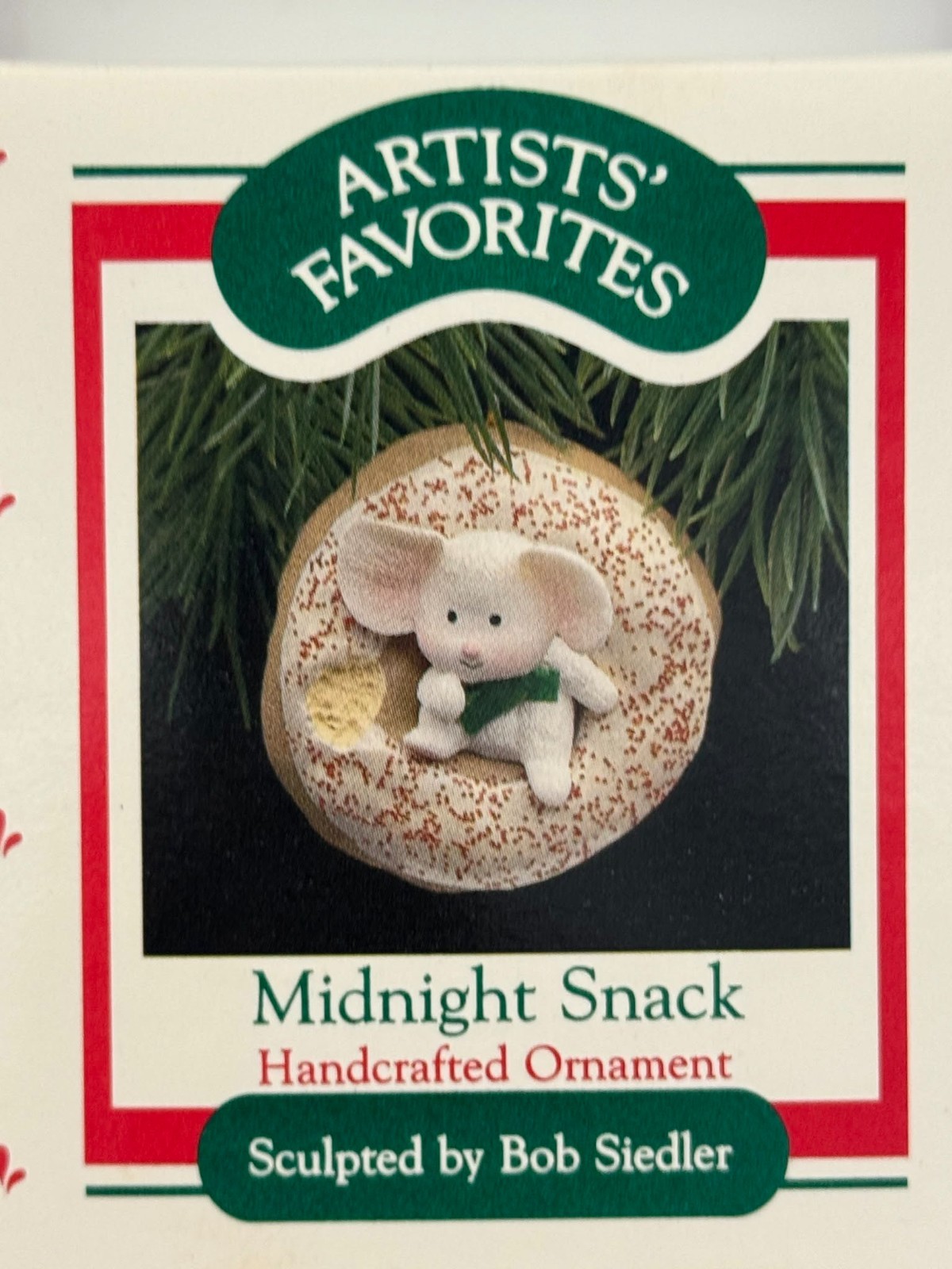 HALLMARK 1988 MIDNIGHT SNACK ORNAMENT
