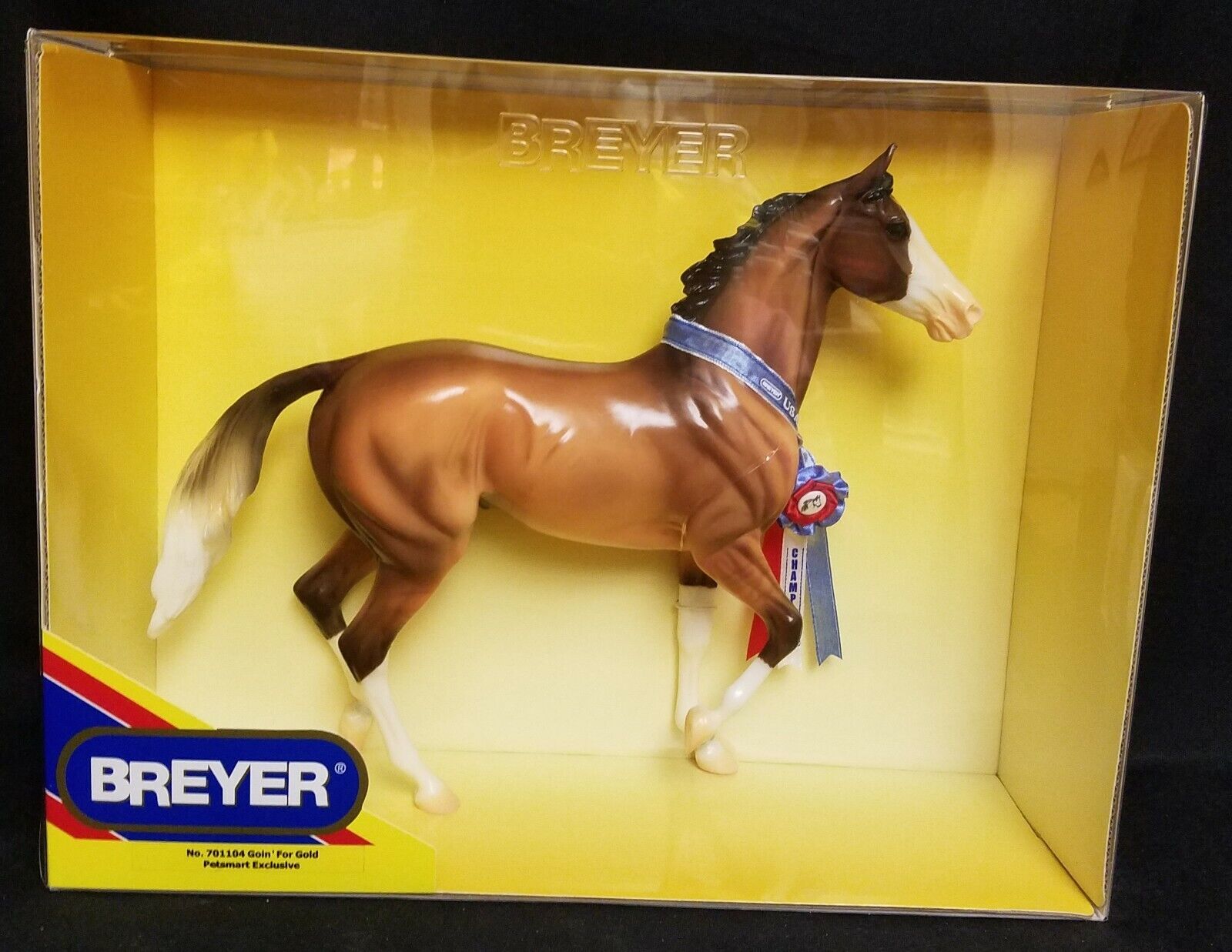 Breyer 701104 Goin\' For Gold Petsmart/State Line Tack Limited Edition AWS & NIB