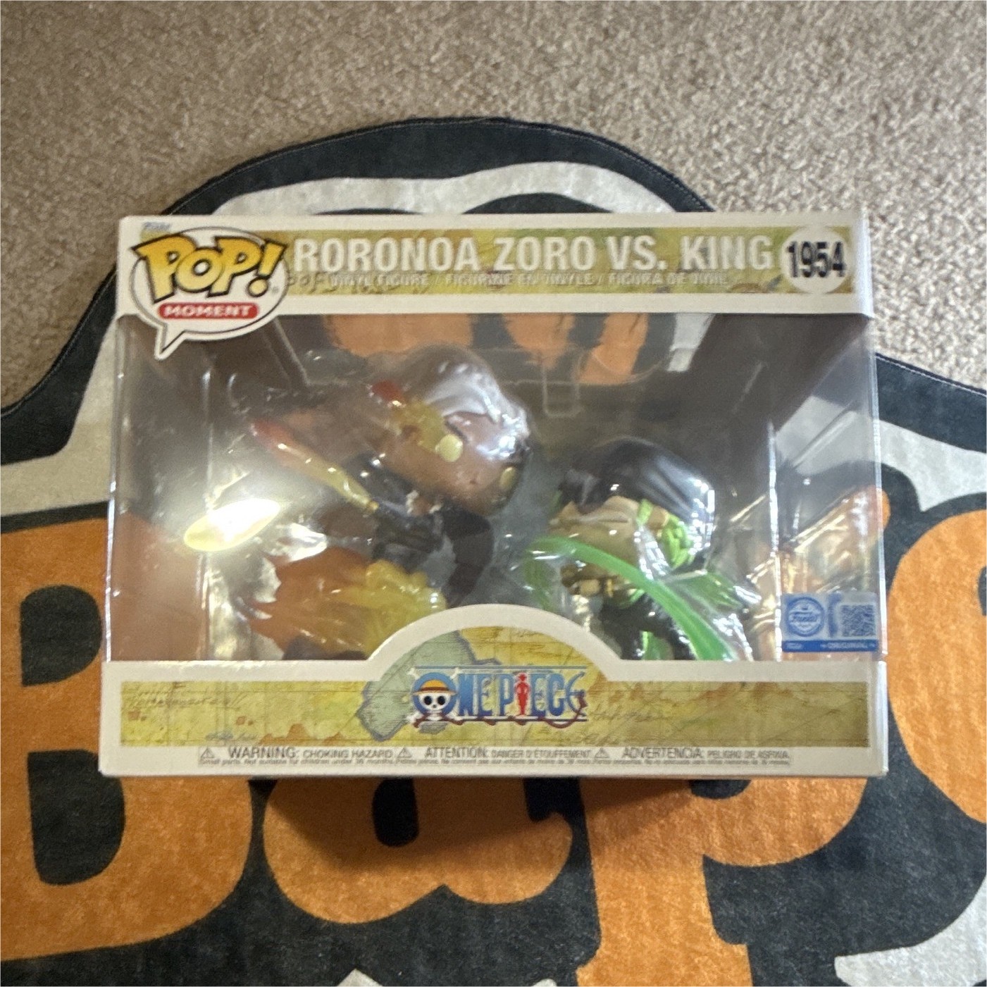 Funko Pop Moment One Piece Roronoa Zoro vs King Figure #1954
