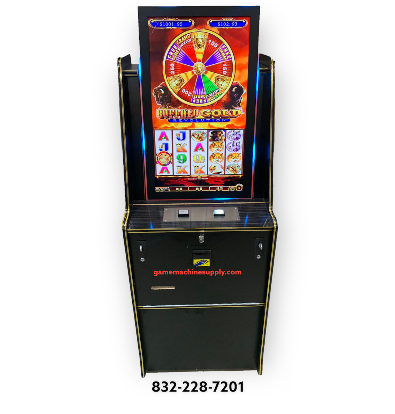 Buffalo Gold Revolution Game machine (Casino Machine) with Printer