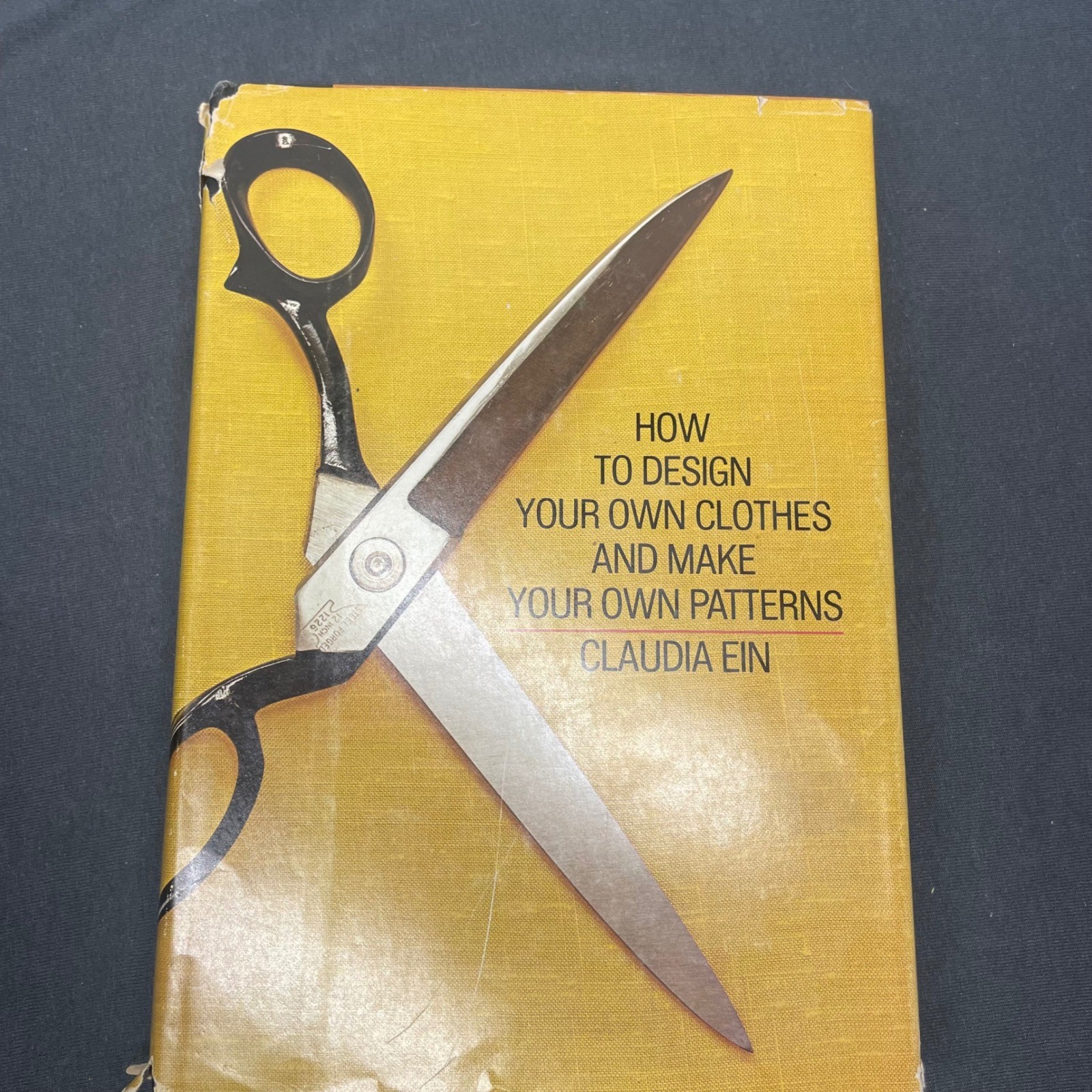 Doubleday Claudia Ein How to Design Your Own Clothes Pattern Making Vintage Book