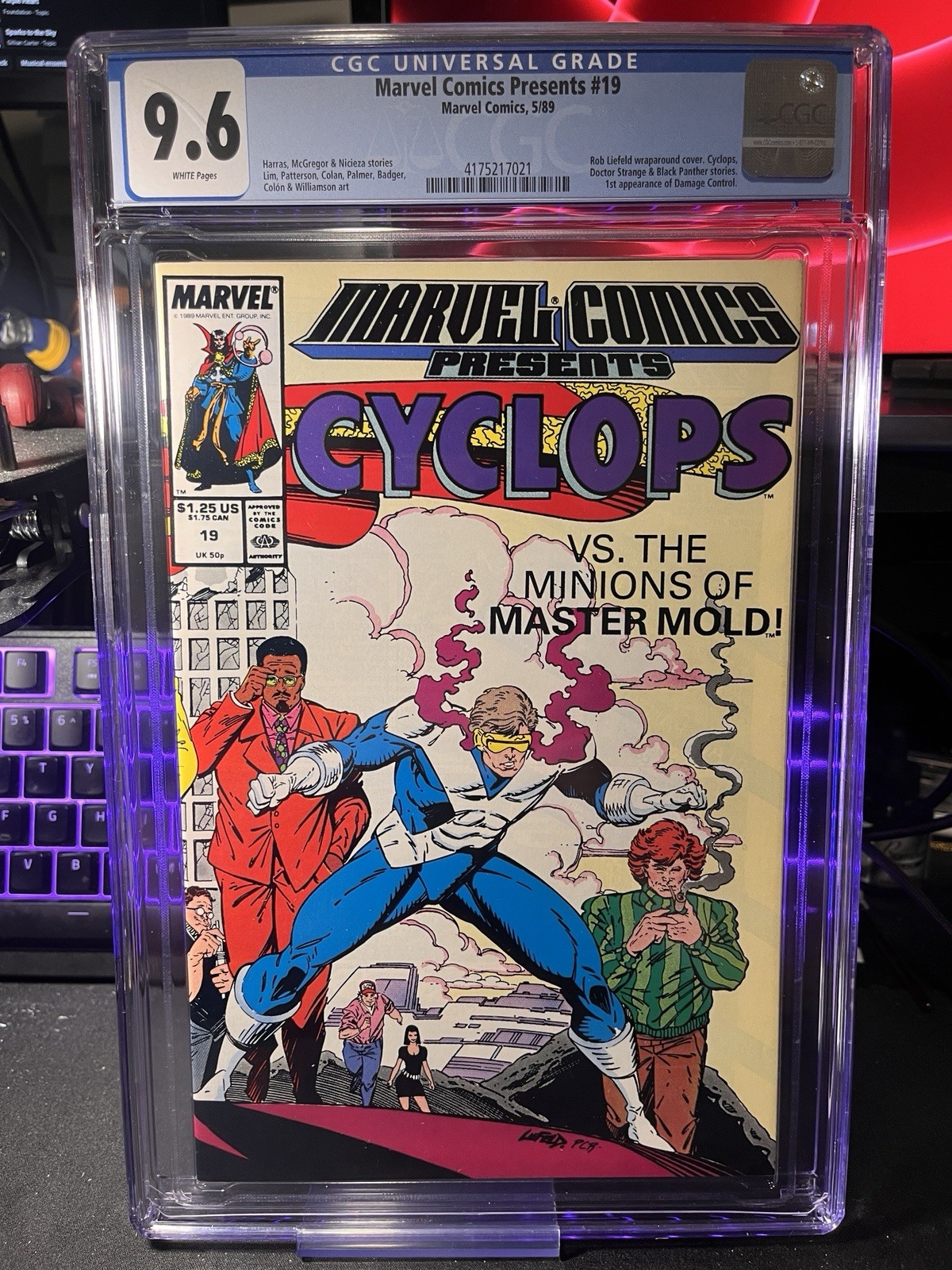 Marvel Comics Presents #19 CGC 9.6 FIRST DAMAGE CONTROL APPEARANCE